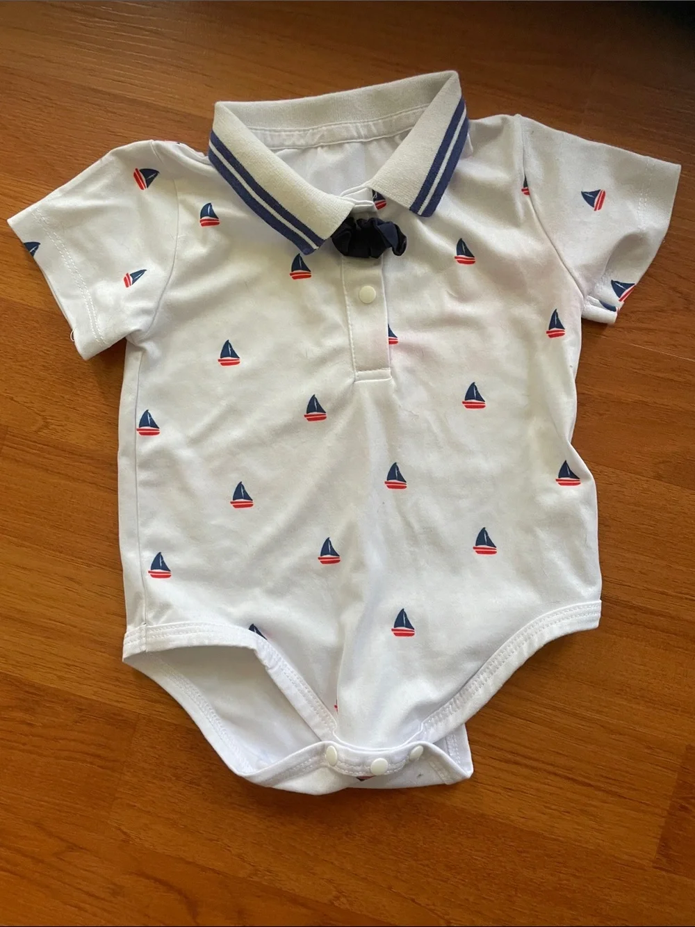 Nike Black & White Baby Bodysuit Trio (Includes Polo-Style)